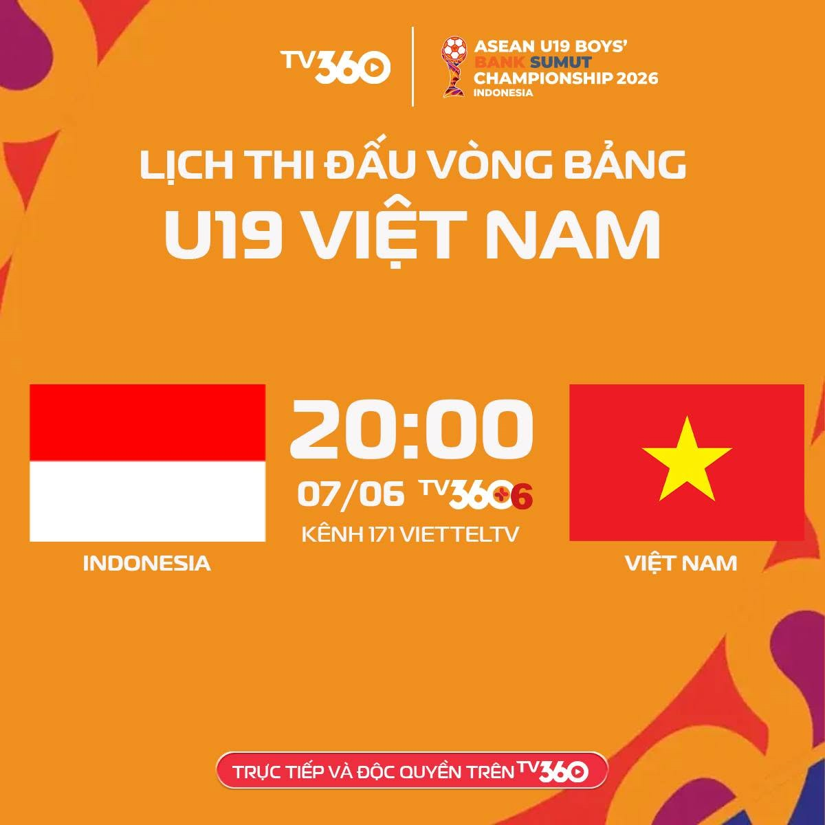 Link xem trực tiếp U19 Việt Nam và U19 Indonesia: Tranh vé bán kết Đông Nam Á

